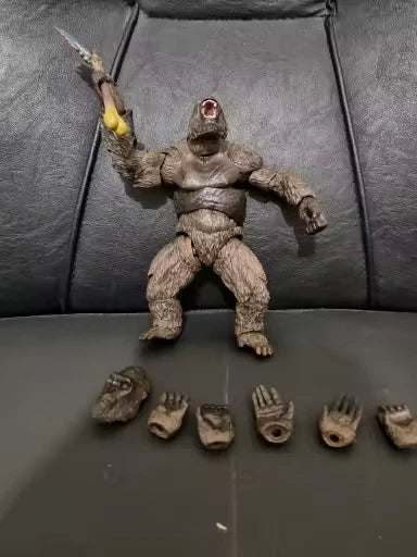 King Kong vs Godzilla Collectible Adjustable Action Figure Model PVC 6" [Boxed]