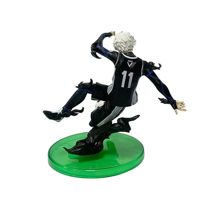 Seishiro Nagi Soccer Jersey Blue Lock Anime Figure Model Statue PVC 4" [No Box]