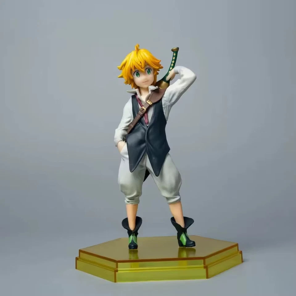 Meliodas Sin of Wrath The Seven Deadly Sins Anime Collectible Figure PVC 6" [Boxed]