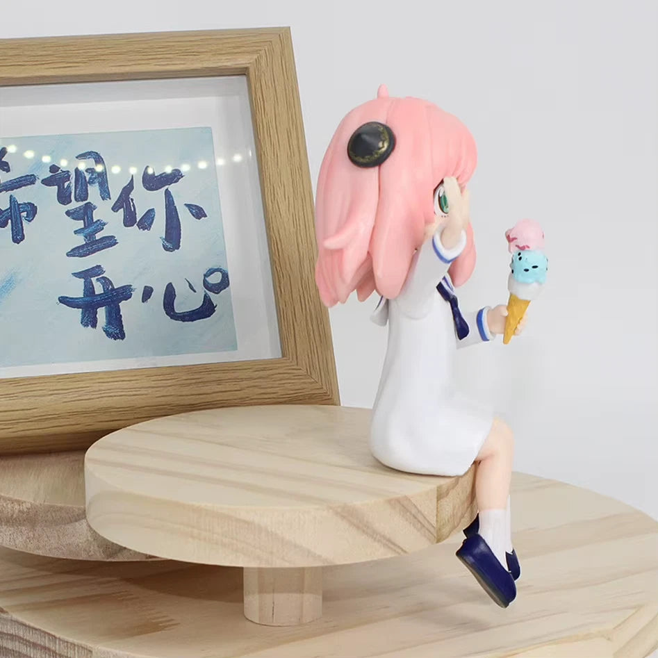 Anya Spy × Family Anime Cute Desktop Miniature Figure Girl PVC 5.1 in [No Box]