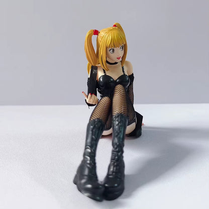 Misa Amane Sitting Death Note Anime Kawaii Desktop Figure PVC 6" [Boxed]