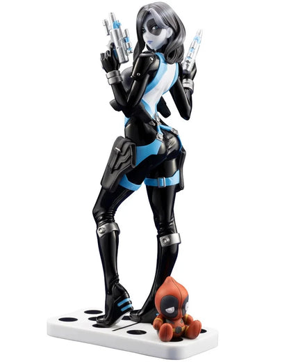 Domino Deadpool Marvel Collectible Top-Rated Figure PVC 8" [Boxed]