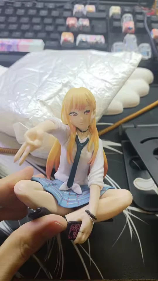 Marin Kitagawa Student Uniform My Dress-Up Darling Anime Figure PVC 3.9" [Boxed]
