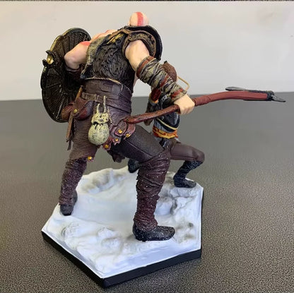 Kratos & Atreus God of War RPG Adjustable Action Figure PVC 7.8" [Boxed]
