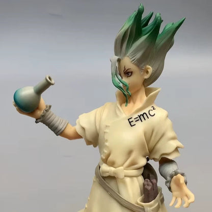 Senku Ishigami Dr. Stone Collectible Anime Figure Model Statue PVC 7.8" [Boxed]