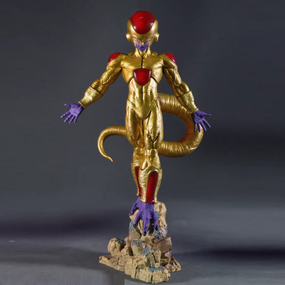 Golden Frieza Dragon Ball Super Anime Figure Model Statue PVC 10" [No Box]