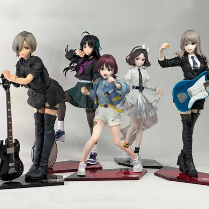 Tomo, Rupa, Nina, Subaru, Momoka Girls Band Cry Anime Figure PVC 7 - 9" [Boxed]