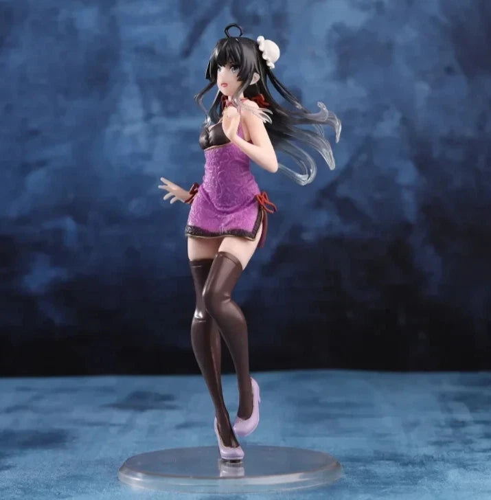 Yukino Yukinoshita Cheongsam My Teen Romantic Comedy Anime Figure PVC 8" [No Box]