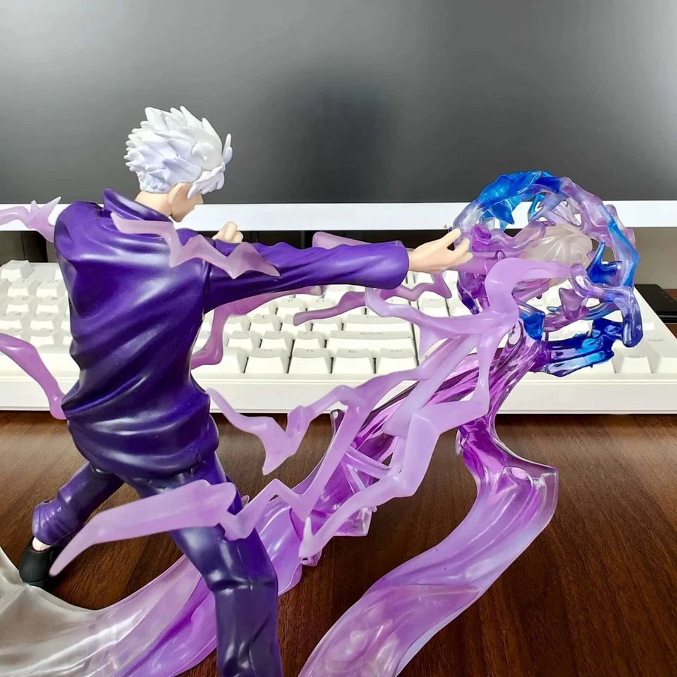 Gojo Hollow Technique: Purple Jujutsu Kaisen Anime Rare Figure PVC 7 in [Boxed]