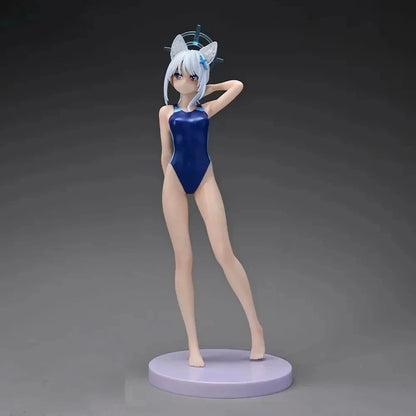 Sunaookami Shiroko Swimsuit Blue Archive Anime Figure Model Statue PVC 9" [Boxed]
