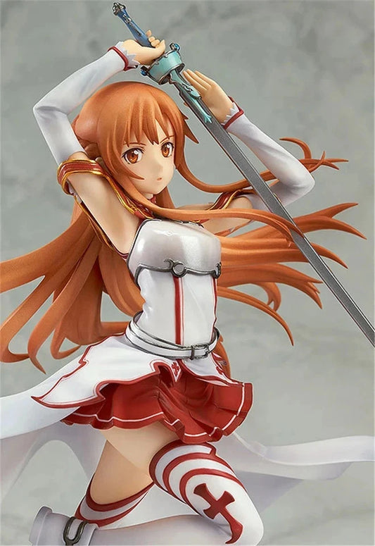 Asuna Knight Of The Blood Sword Art Online Anime Kawaii Figure PVC 8.2" [Boxed]