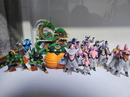 Cell Set of 7 pcs Dragon Ball Z Anime Figure Model Statue PVC 1 - 4" [No Box]