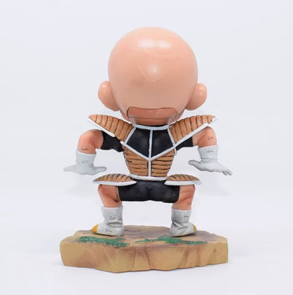 Krillin Namek Saga Armor Dragon Ball Z Collectible Anime Figure PVC 6" [No Box]