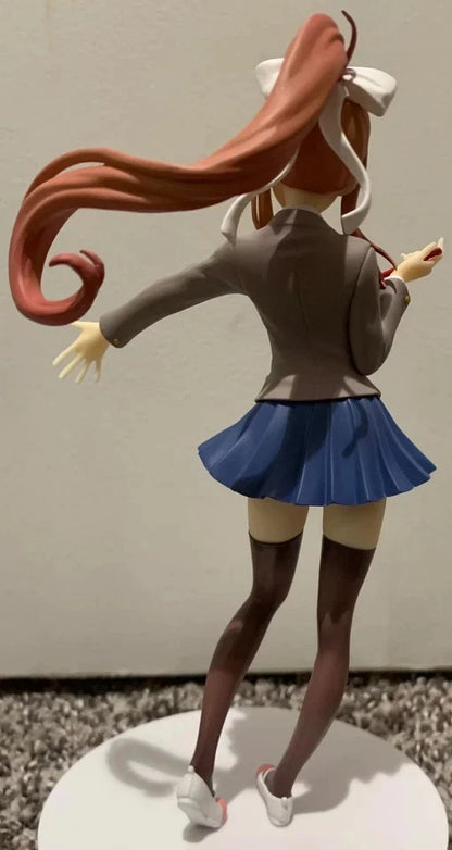 Monika Doki Doki Literature Club! Kawaii Anime Figure Model Statue PVC 7" [Boxed]