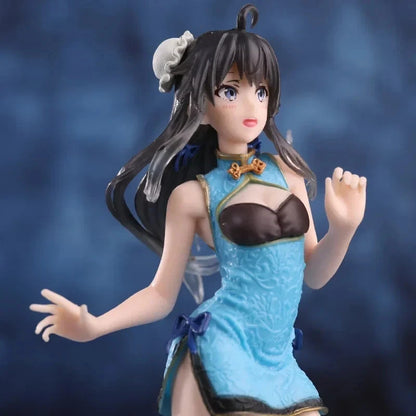 Yukino Yukinoshita Cheongsam My Teen Romantic Comedy Anime Figure PVC 8" [No Box]