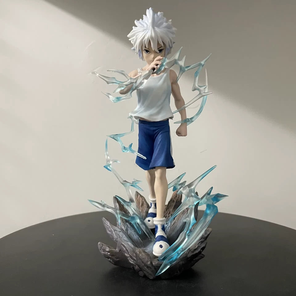 Killua Godspeed Hunter × Hunter Collectible Iconic Anime Figure PVC 8" [Boxed]