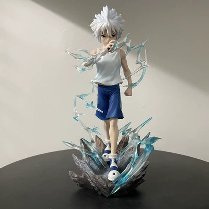 Killua Godspeed Hunter × Hunter Collectible Iconic Anime Figure PVC 8" [Boxed]