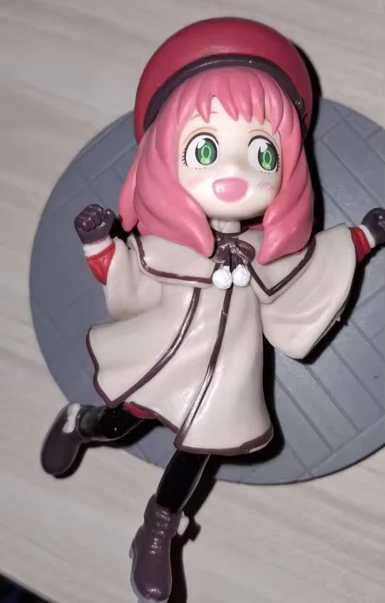 Anya Forger Winter Detective Spy × Family Anime Kawaii Figure PVC 5.5" [Boxed]