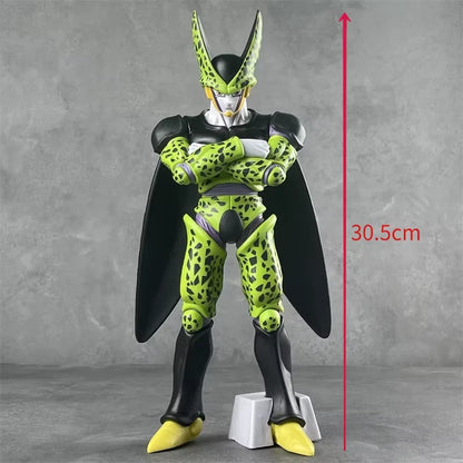 Cell Super Perfect Form Dragon Ball Z Anime Figure Model Statue PVC 12" [No Box]