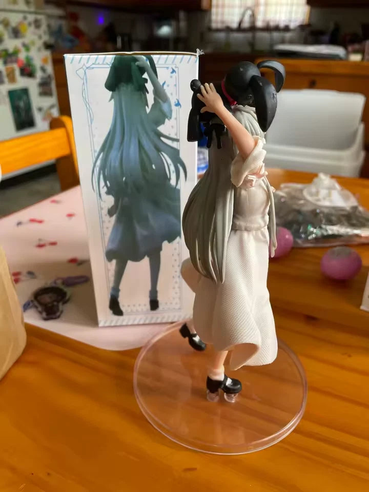 Sora Kasugano White Dress Yosuga no Sora Kawaii Anime Figure Model Statue PVC 8" [Boxed]