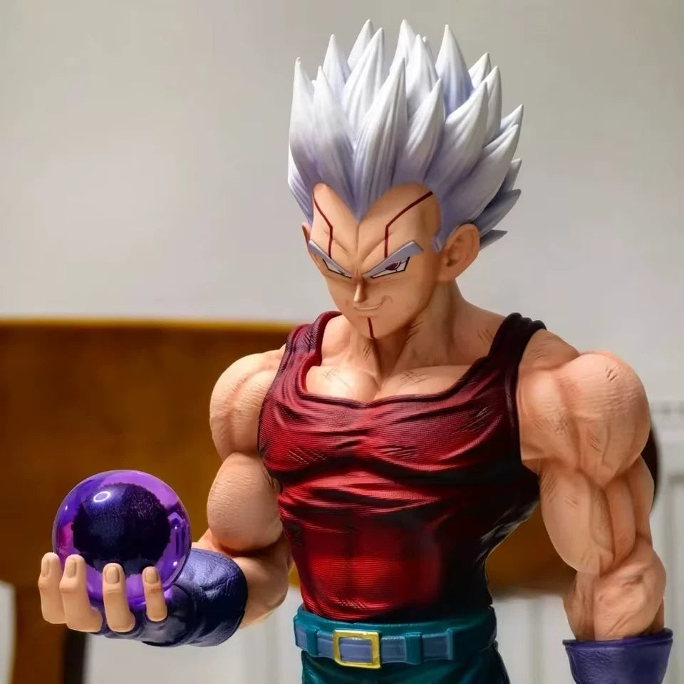 Baby Vegeta Dragon Ball GT Adjustable Anime Figure Model Statue PVC 10" [No Box]
