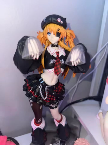 Asuka Sohryu Street Punk Neon Genesis Evangelion Anime Figure PVC 11" [Boxed]