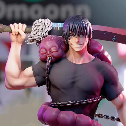 Toji Fushiguro Sorcerer Killer Jujutsu Kaisen Anime Figure PVC 8.6" [Boxed]