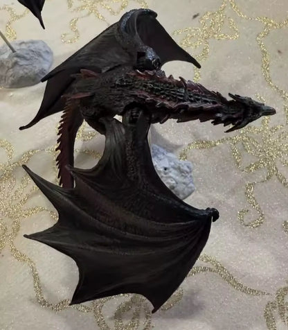 Drogon The Black Beast Game of Thrones Desktop Collectible Figure PVC 7" [Boxed]