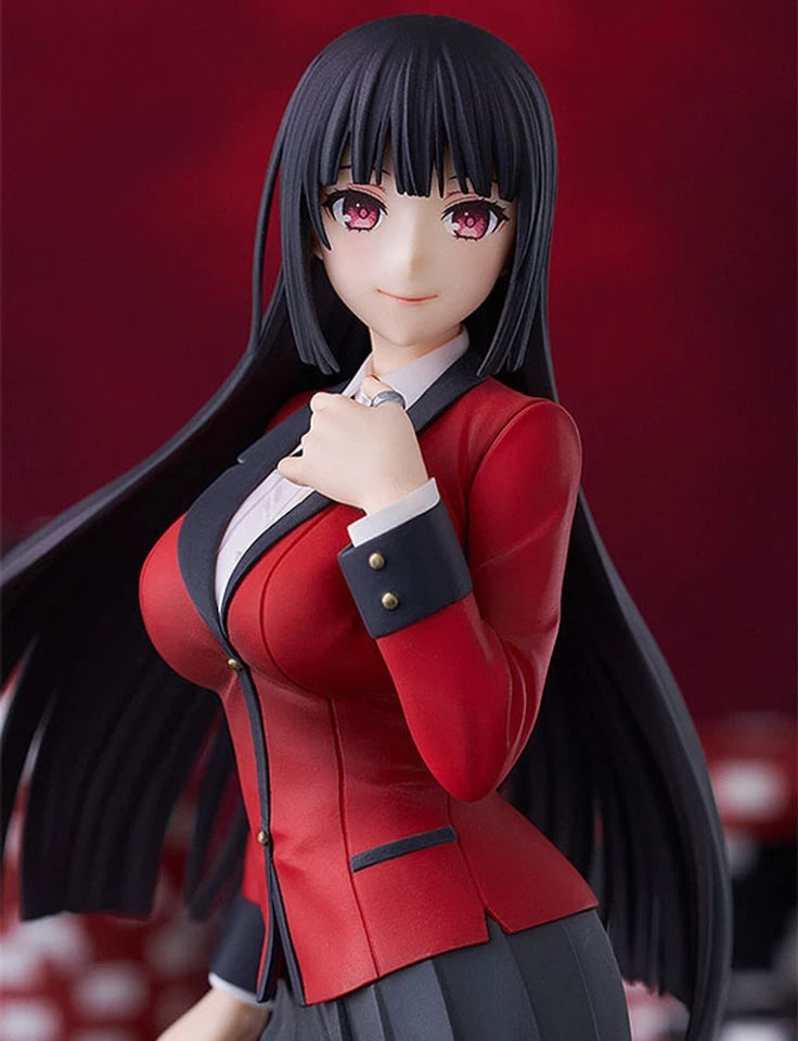 Yumeko Compulsive Gambler Kakegurui Kawaii Anime Figure PVC 8" [No Box]