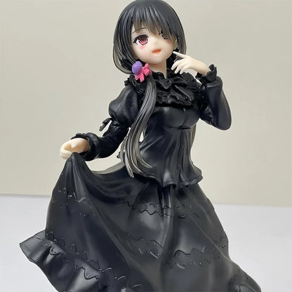 Kurumi Tokisaki Lolita Goth Date A Live Anime Figure Model Statue PVC 7" [Boxed]