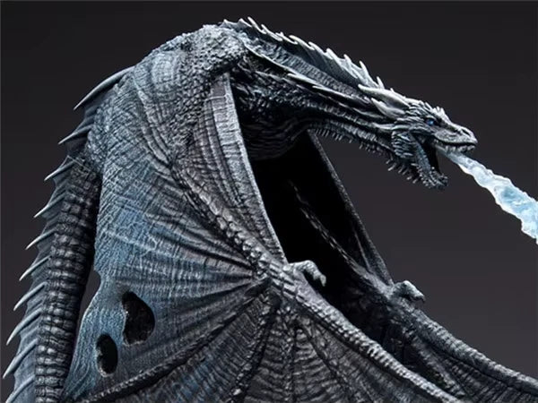 Viserion White Walker Game of Thrones Desktop Collectible Figure PVC 7" [Boxed]