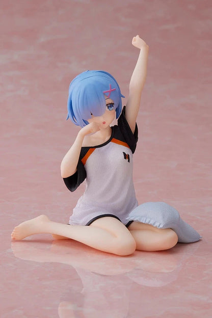 Rem Slumber Re: Zero Anime Kawaii Desktop Petite Figure PVC 3.9" [No Box]
