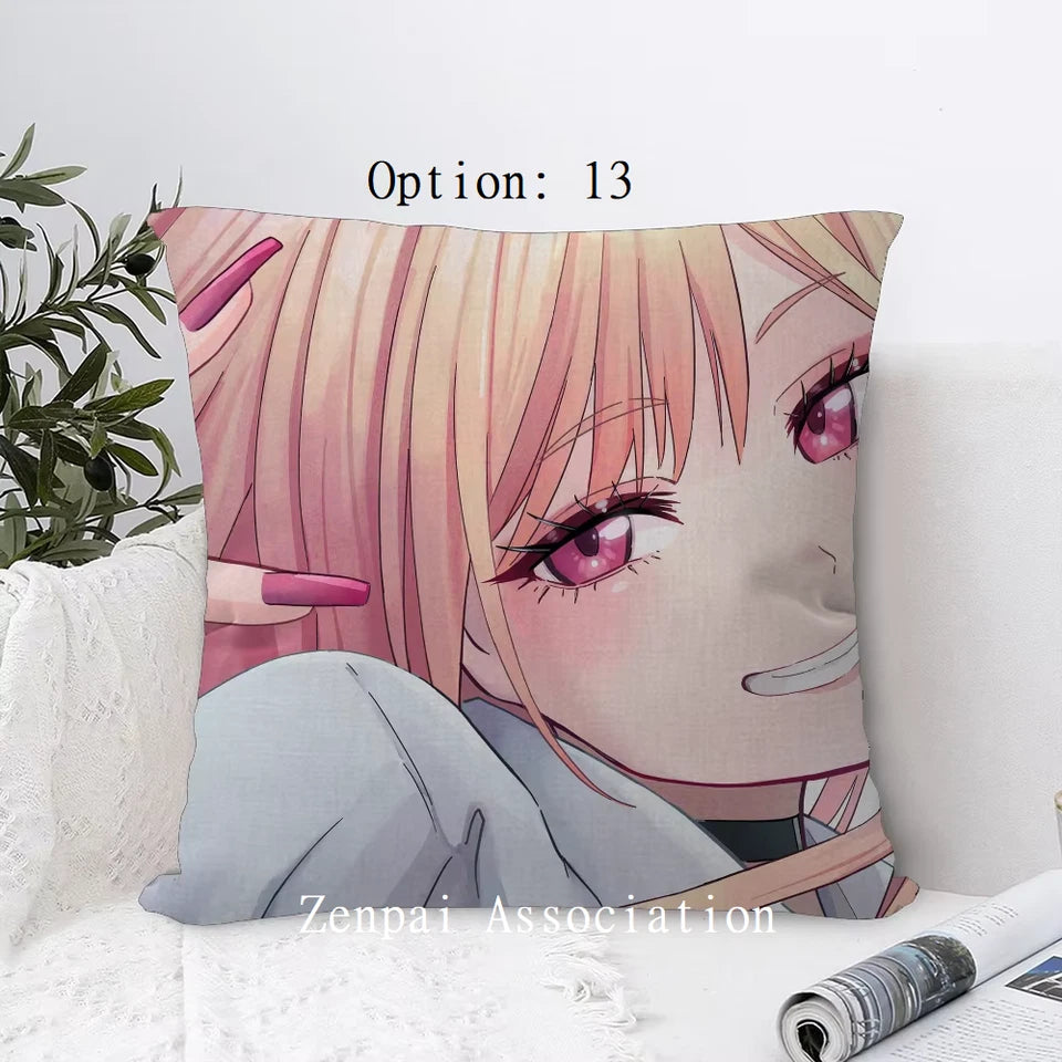 Marin My Dress-Up Anime Kawaii Pillow Cushion Cover 1.5 x 1.5 ft