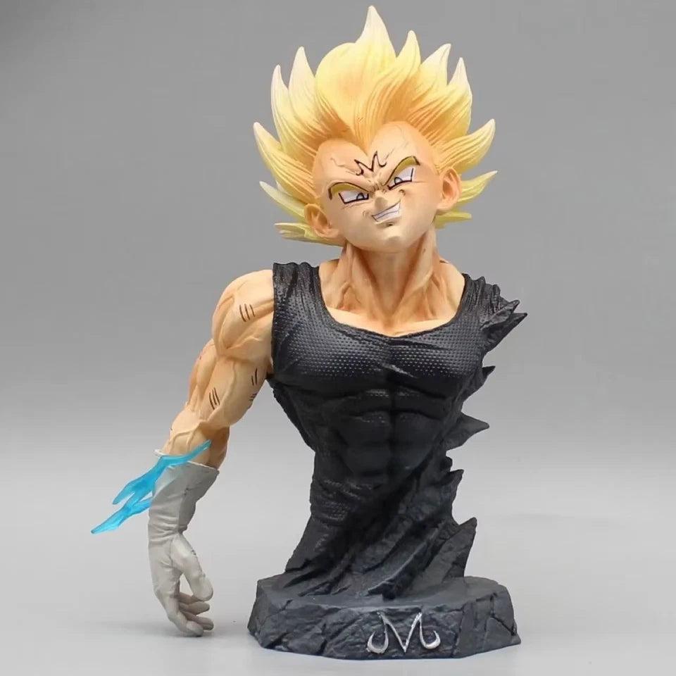 Super Saiyan Majin Vegeta Dragon Ball Z Anime Figure Model Statue PVC 6" [No Box]