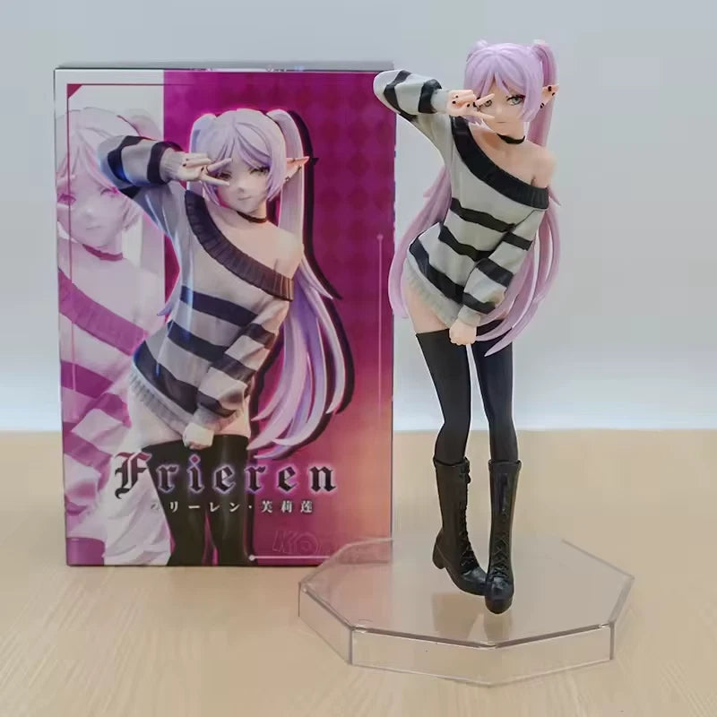 Frieren Goth Version Beyond Journey's End Anime Otaku Figure PVC 7" [Boxed] *Adult Collectible*