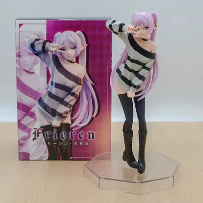 Frieren Goth Version Beyond Journey's End Anime Otaku Figure PVC 7" [Boxed] *Adult Collectible*