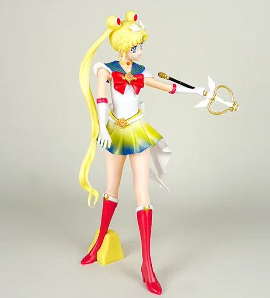 Usagi Tsukino Sailor Moon Anime Collectible Kawaii Figure Girl PVC 8" [No Box]