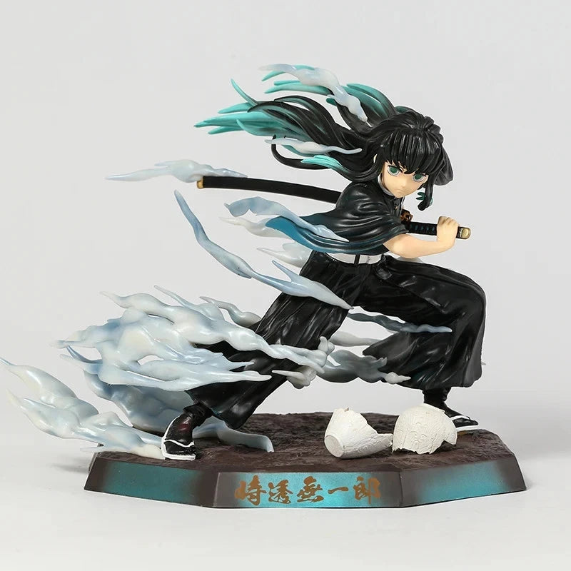 Muichiro Tokito Mist Breathing Demon Slayer Anime Action Figure PVC 7" [Boxed]