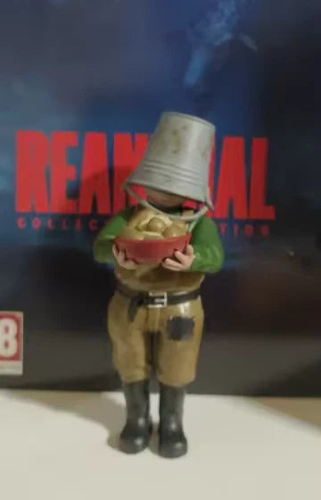 Bucket Head Reanimal Horror Game Figure Model Statue PVC 4.7" [Boxed]