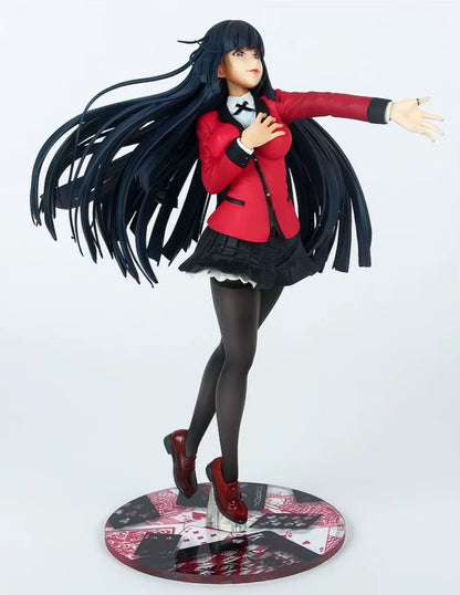 Yumeko Kakegurui Compulsive Gambler Anime Figure Model Statue PVC 7.8" [Boxed]