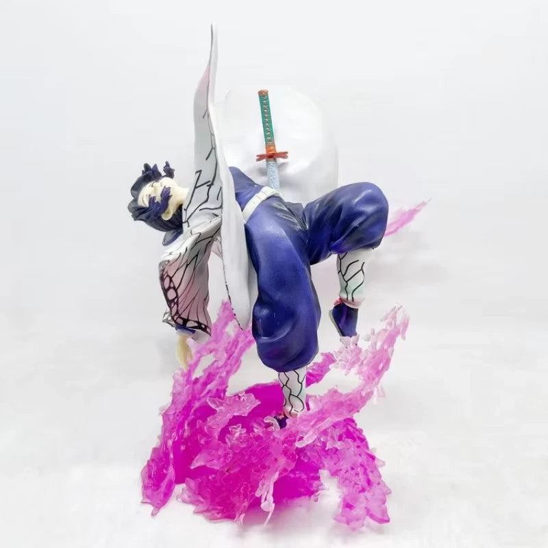 Shinobu Kocho Insect Breathing Demon Slayer Anime Figure Model Statue PVC 7.8" [Boxed]