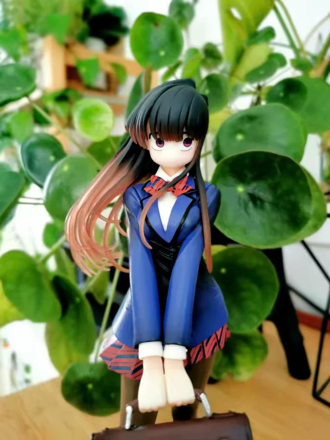 Komi Shouko Komi Can't Communicate Adjustable Anime Figure Model Statue PVC 9.5" [Boxed]