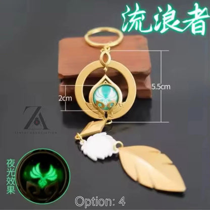Genshin Impact Luminous Element Cosplay Pendants Gift Accessories 9 - 11"