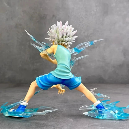 Killua Zoldyck Godspeed Hunter × Hunter NEW Anime Figure Model Statue PVC 6" [Boxed]