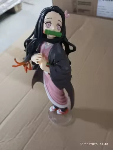 Nezuko Kamado Demon Slayer Anime Collectible Kawaii Figure PVC 6.5" [No Box]