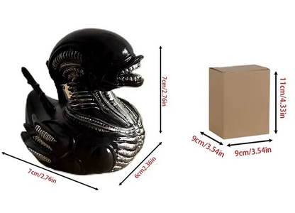 Alien Duck Xenomorph Parody Funny Desktop Statue Figurine Resin 2.7 in [Boxed]