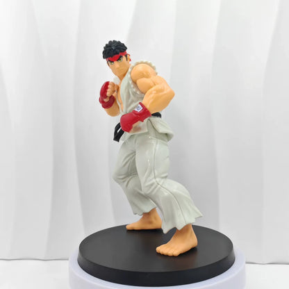 Ryu and Ken Street Fighter Classic Action Figure Model Statue PVC 4" [No Box]