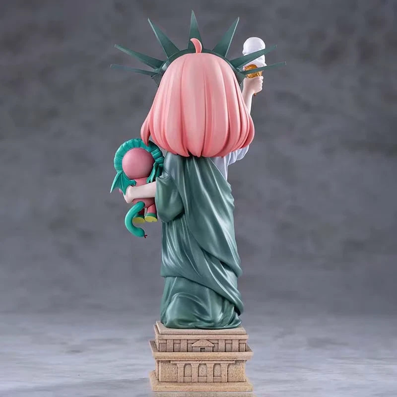 Anya Statue of Liberty Outfit Spy × Family Anime Figure PVC 7 in [No Box]