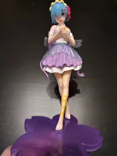 Rem Fairy Angel Re: Zero Anime Collectible Kawaii Figure PVC 7" [No Box]