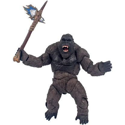 King Kong vs Godzilla Collectible Adjustable Action Figure Model PVC 6" [Boxed]